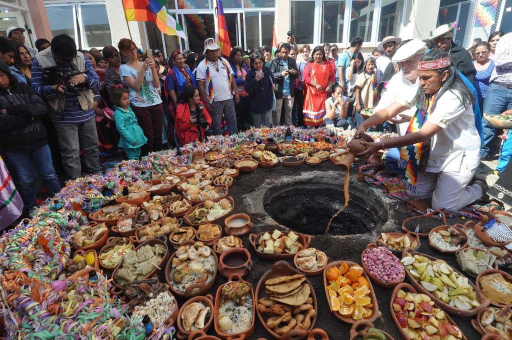 Ritual a la Pachamama